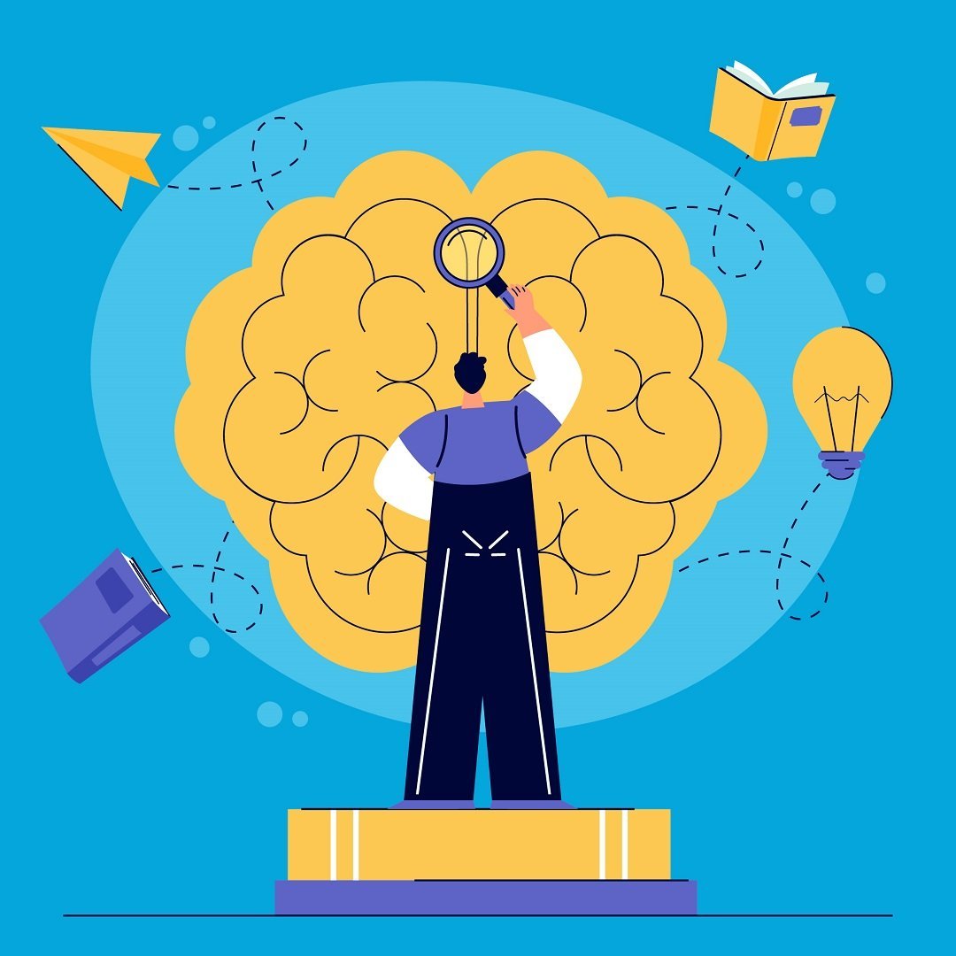 Ilustração de um mindset de inovação